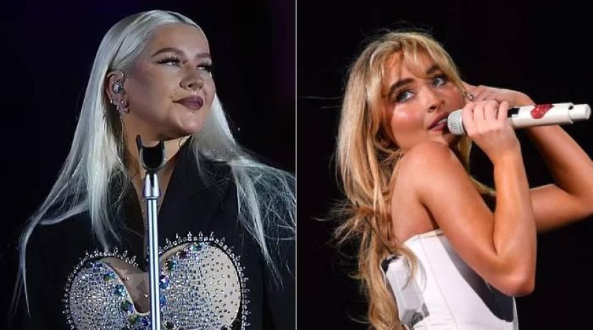 Christina Aguilera hints at special collab with Sabrina Carpenter